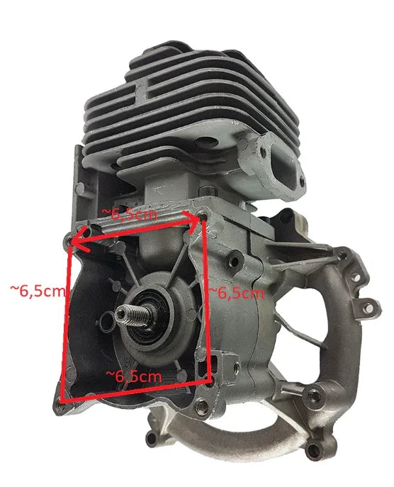 Motor complet pentru motocoasa pe benzina 5.2HP, Bloc motor Imagine secundară a produsului