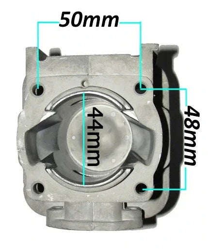 Cilindru si piston pentru motocoasă pe benzină