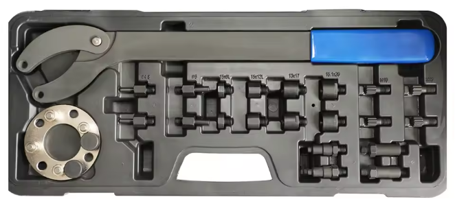 Trusă chei blocare fulii pinioane ax came, cheie tensionare fulii curele volkswagen