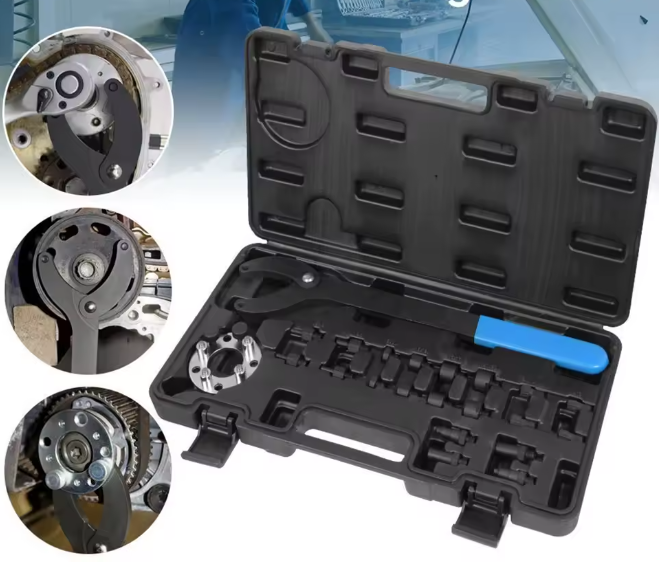 Trusă chei blocare fulii pinioane ax came, cheie tensionare fulii curele volkswagen
