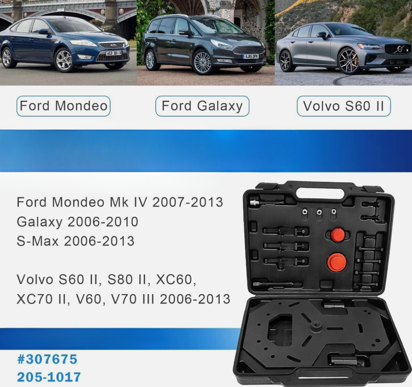 Trusă demontare și montare ambreiaj dublu pentru cutie DPS6 Ford power shift