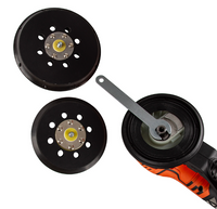 Șlefuitor orbital excentric 150 mm + 125 mm Brushless 400W