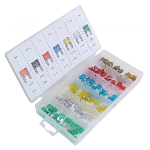 Set mini sigurante auto electrice 120 piese - Bjc tools