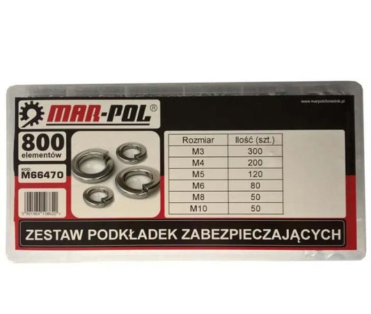 Set saibe de siguranta 800 piese