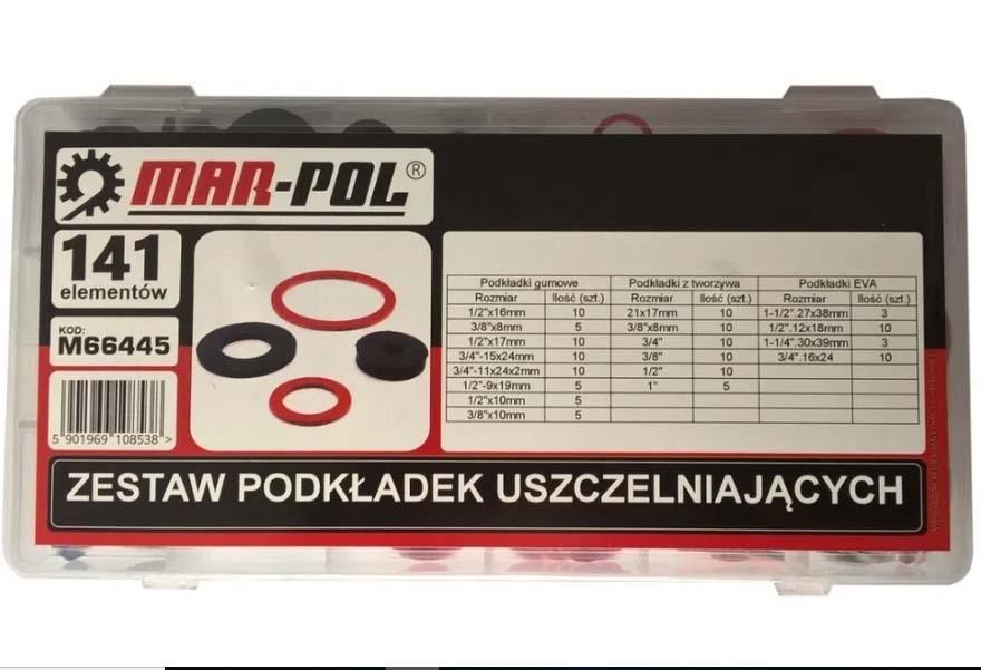 Set saibe garnituri de etansare 141 piese Imagine secundară a produsului