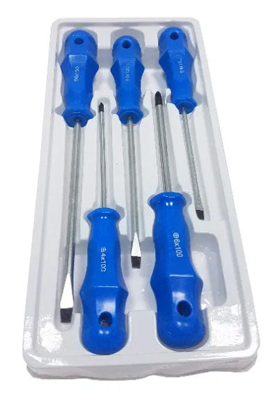 Set surubelnite drepte stea 5 piese - Bjc tools