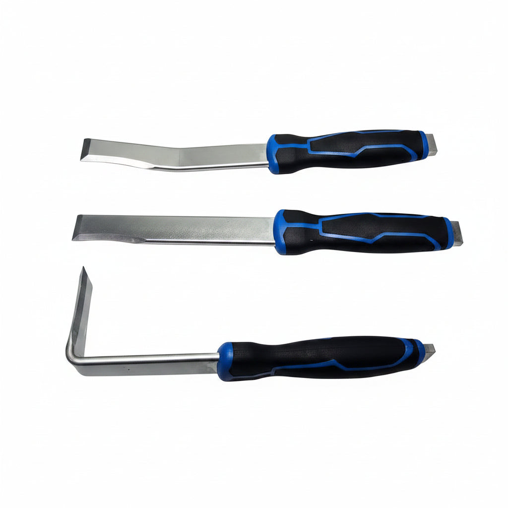 Set 3 razuitoare mecanice profesionale pentru curatat garnituri, silicon si rugina(raclete)