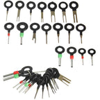 Set Profesional Extractoare Pini și Conectori Auto – Kit Complet Demontare Terminale, Extractor de pini pentru mufe auto- Bjc tools