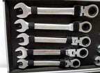 Trusa chei combinate cu clichet articulate 22 piese 6 la 32 mm Profi - Bjc tools
