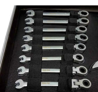 Trusa chei combinate cu clichet articulate 22 piese 6 la 32 mm Profi - Bjc tools