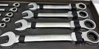 Trusa chei combinate cu clichet articulate 22 piese 6 la 32 mm Profi - Bjc tools