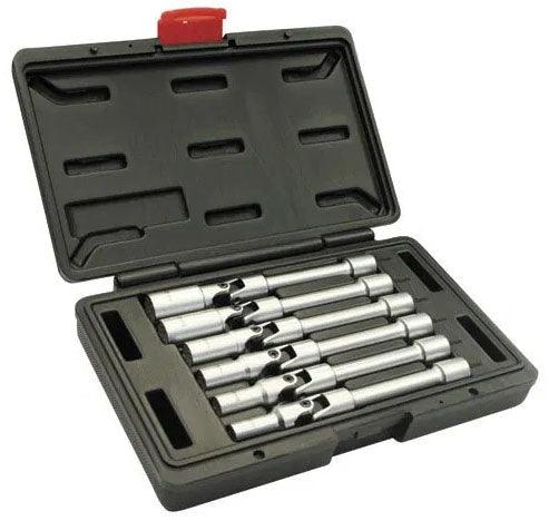 Trusa chei tubulare lungi cu articulatie pentru bujii 8 9 10 12 14 16 - Bjc tools Imagine principală a produsului