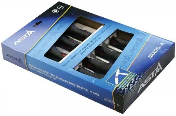 Trusa set surubelnite mecanice impact profesionale 7 piese Asta - Bjc tools Imagine principală a produsului