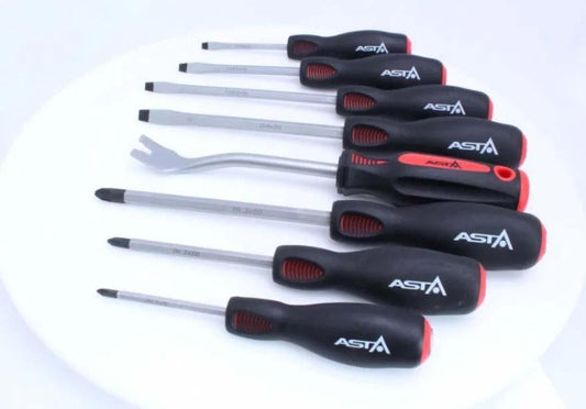 Trusa set surubelnite mecanice impact profesionale 7 piese Asta