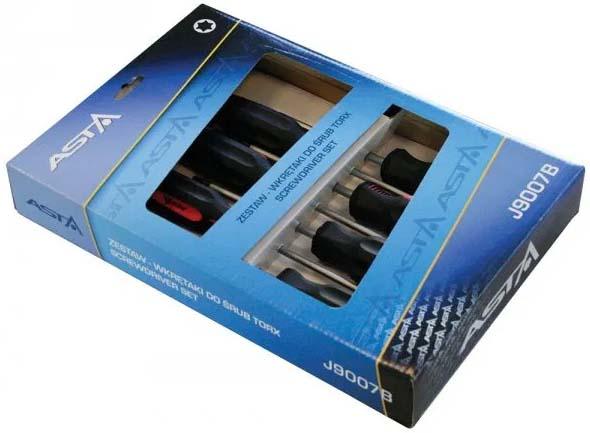Trusa set surubelnite profesionale torx 7 piese Asta - Bjc tools Imagine principală a produsului