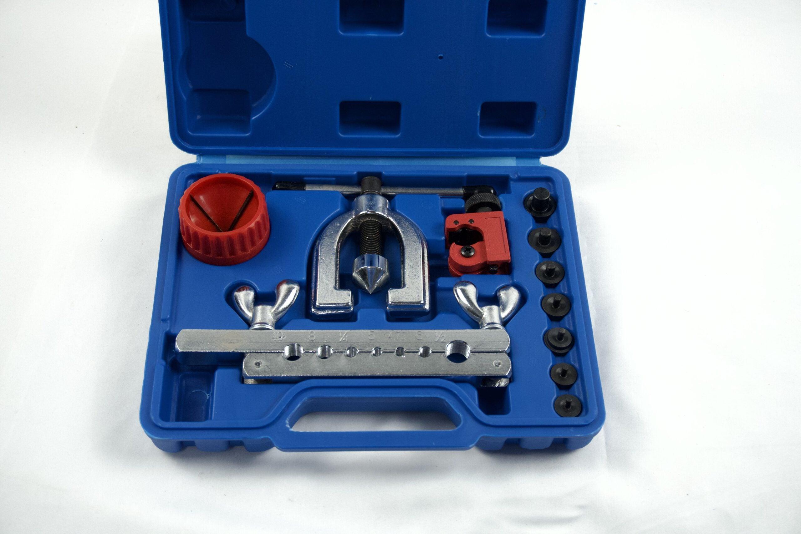Trusa presa pentru bercuit tevi si conducte de frana - set 11 piese - Bjc tools Imagine principală a produsului