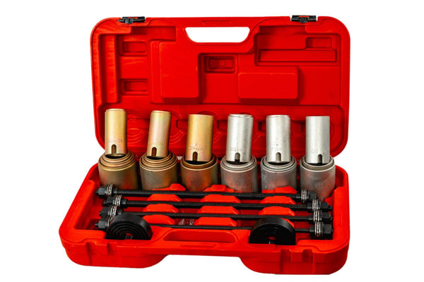 Trusa presa universala 26 piese pentru extras si montat bucse si rulmenti (44-82 mm) - Bjc tools