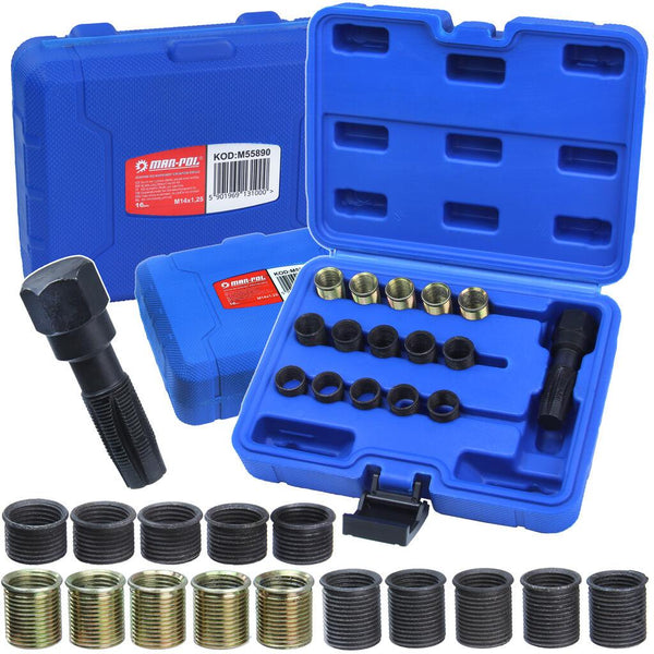 Trusa reparatie filet bujii M14X1.25  - Bjc tools