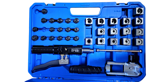 Trusa hidraulica universala de bercuit tevi si conducte de frana si ac,Presa hidraulica pentru bercuit conducte de frana