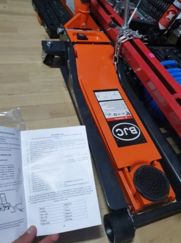 Cric hidraulic crocodil lung talie joasa pompa dubla PROFI 1.5 Tone - Bjc tools