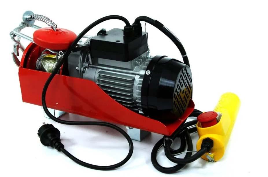 Vinci Troliu electric 300 / 600 Kg 1050w macara cu sufa palan electric - Bjc tools