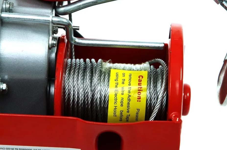 Vinci Troliu electric 300 / 600 Kg 1050w macara cu sufa palan electric - Bjc tools