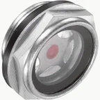 Vizor Nivel Ulei Compresor V2090 - Filet 3/4 Inch - Metal si Sticla