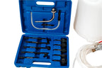 pompa umplere si golire ulei cutii de viteze cu vacuum si presiune cu set de 13 adaptoare - Bjc tools