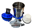 Aspirator industrial 1400W 30L parts including stainless steel tank and accessories for professional cleaning.