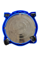 Aspirator industrial 1400W 30L - imaginea rezervorului de inox rezistent și ușor de curățat, perfect pentru ateliere.