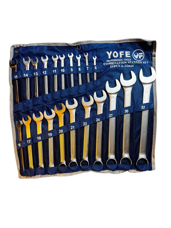 Set chei combinate 21 piese 6-32 mm Otel Cr-V