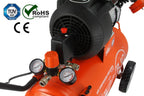 Compresor aer comprimat profesional, 50 litri, 2 pistoane, 10 bari, 395L/min 3HP (Produs resigilat) - Bjc tools