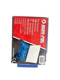 Aerograf INOX dual function pentru vopsit Profi cu 3 duze 0.2 0.3 0.5 (resigilat) - Bjc tools