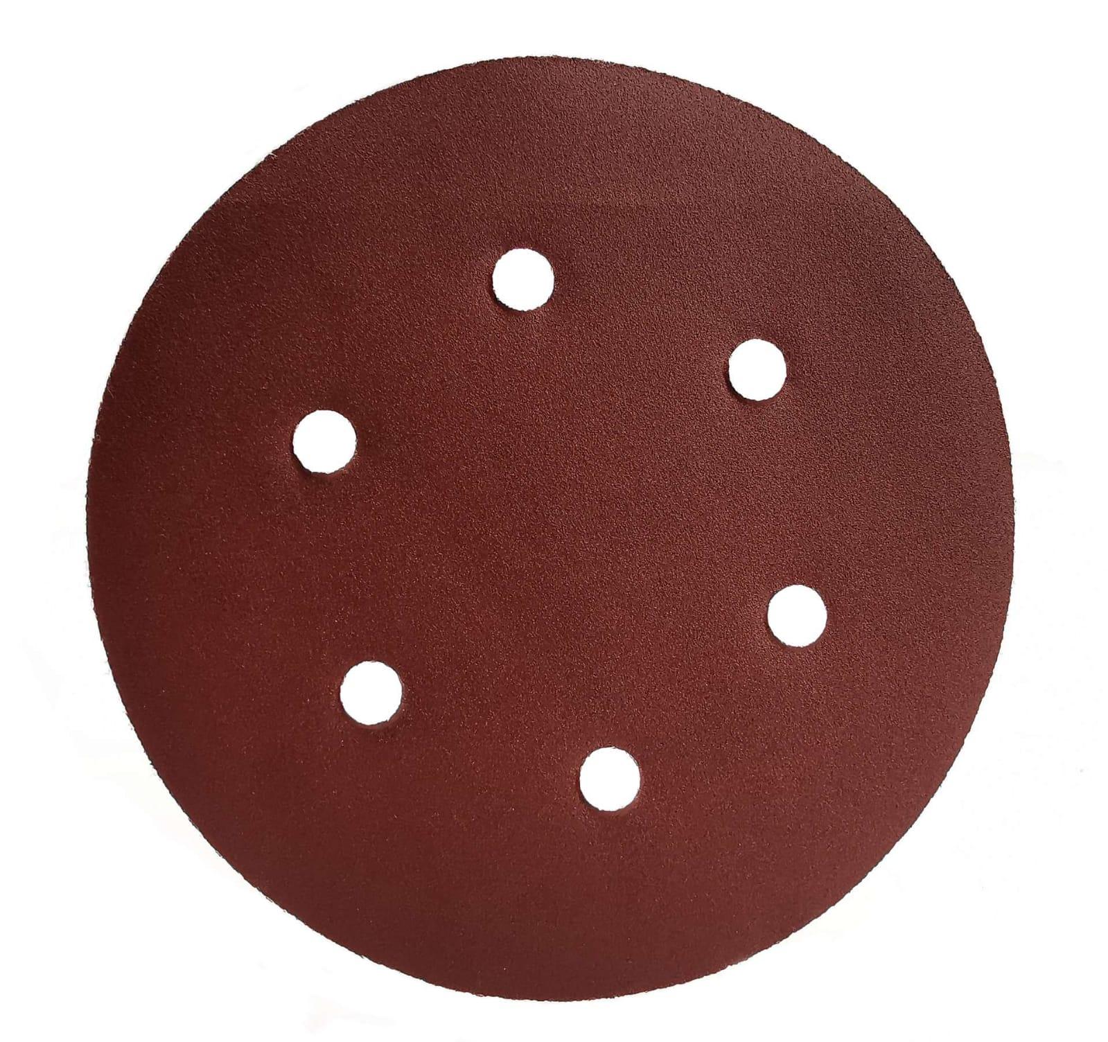 Disc abraziv cu gauri pentru slefuitor 150mm granulatie 40 - Bjc tools