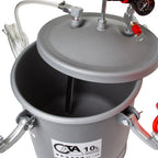 PISTOL DE VOPSIT PNEUMATIC | 10L, Pompa de vopsit cu rezervor de 10 litri si manometru.