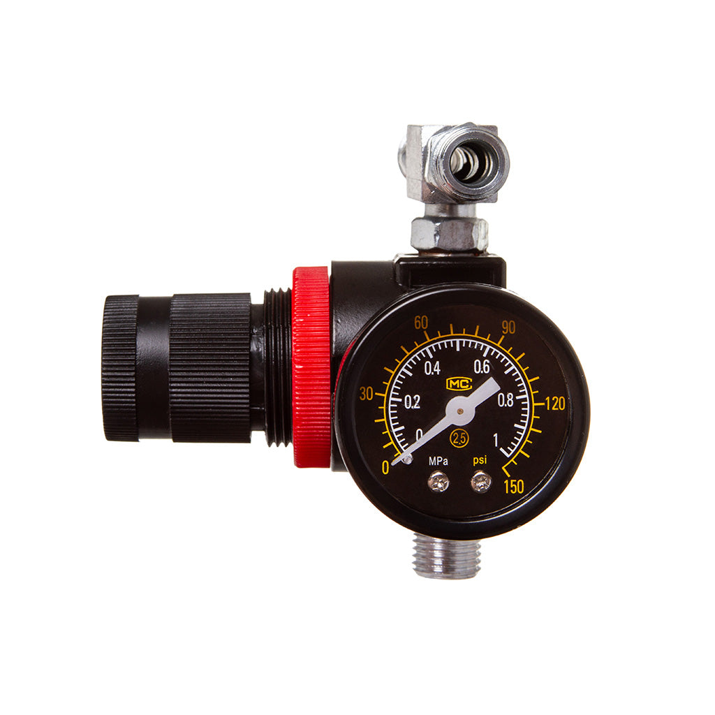 Pistol de vopsit pneumatic | 10L, pompa de vopsit, reductor de presiune cu manometru pentru vopsire eficienta.