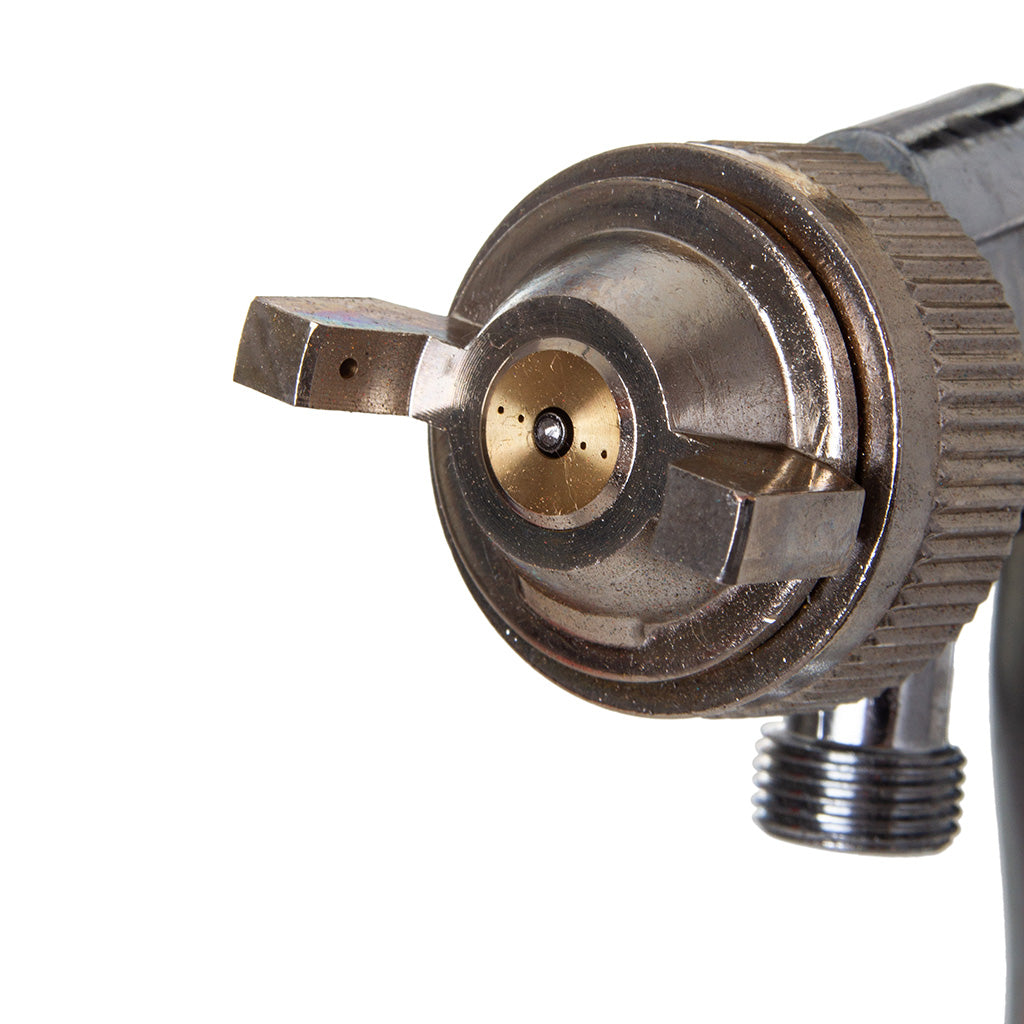 Detaliu PISTOL DE VOPSIT PNEUMATIC | 10L cu supapa de pulverizare și manometru pentru vopsirea eficientă.