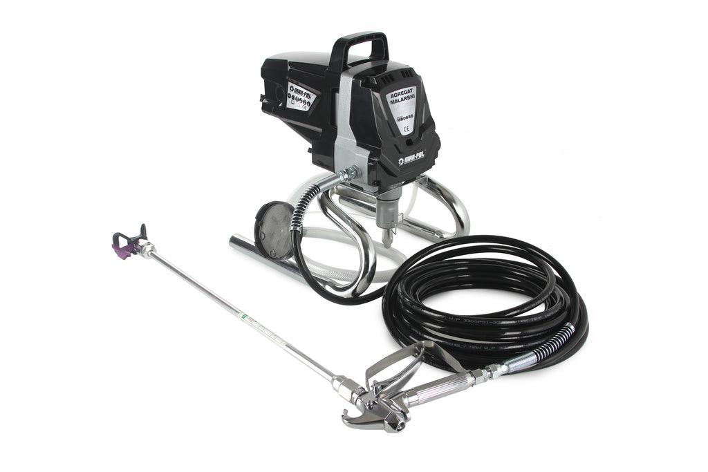 Pompa de vopsit zugravit airless 1100W lac lavabila 210 bari 1.5L/min - Bjc tools Imagine principală a produsului