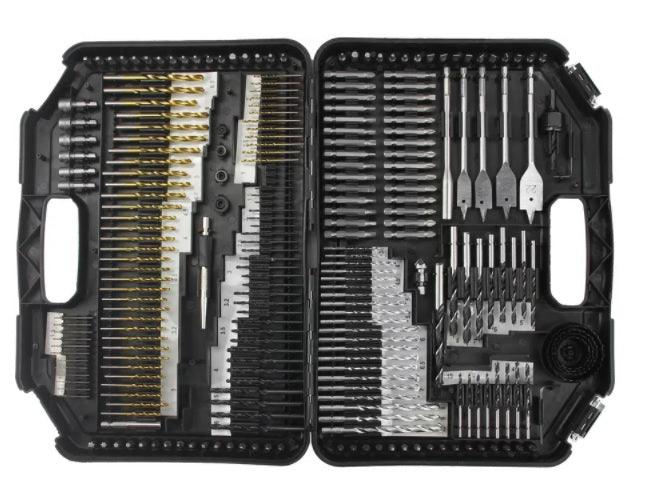 Set trusa burghie biti tubulare lemn fier beton 246 piese - Bjc tools