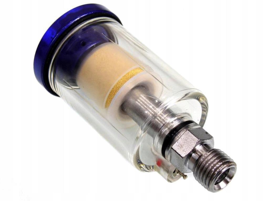 Filtru uscator de apa si impurități pentru scule pneumatice si pistoale de vopsit 0.04m filet 1/4 - Bjc tools