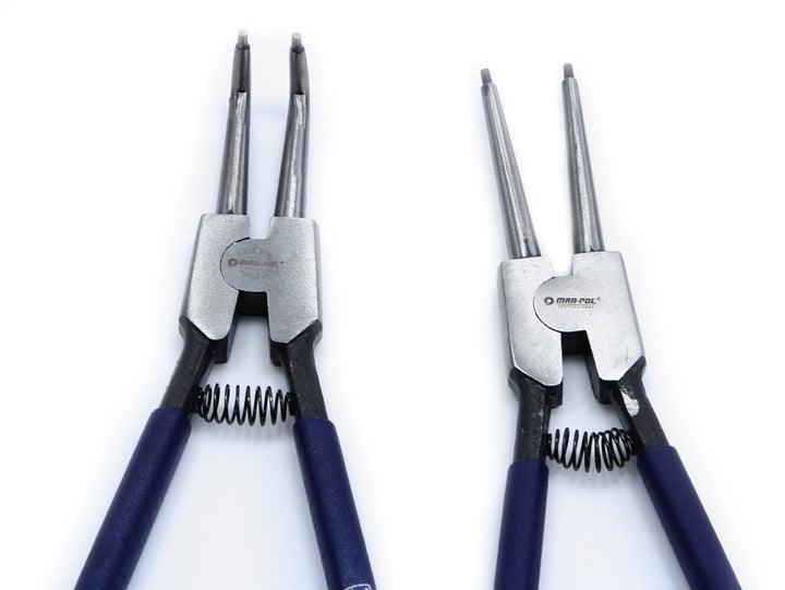 Set Clesti/Patenti pt sigurante Seger 4 piese 12" 300mm profesional + husa - Bjc tools