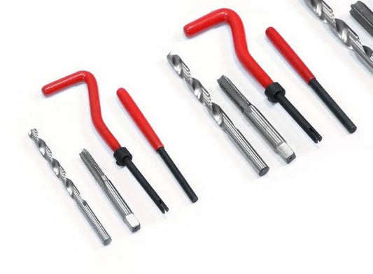 Trusa reparat filete cu insertie filiera m6 m8 m10 88 piese