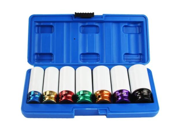 Set trusa Tubulare de impact cu protectie pentru jante aluminiu Profi - Bjc tools