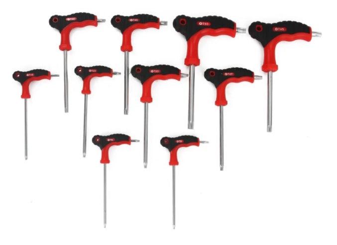 Set imbus torx cu maner T9 -T50 10 piese - Bjc tools