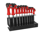 Set chei imbus hexagon cu maner și suport 10 piese 2mm - 10mm - Bjc tools