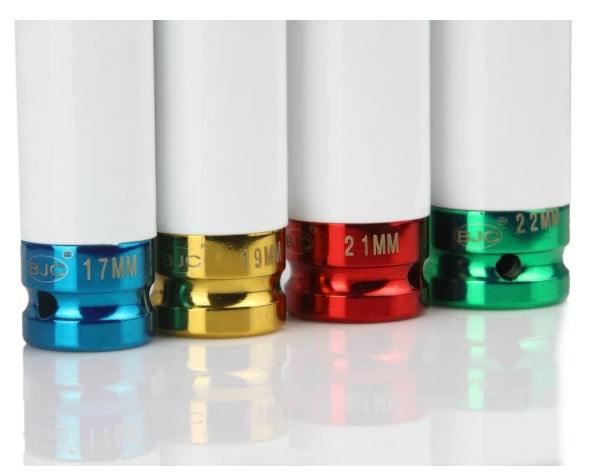 Set trusa Tubulare de impact cu protectie pentru jante aluminiu Profi - Bjc tools