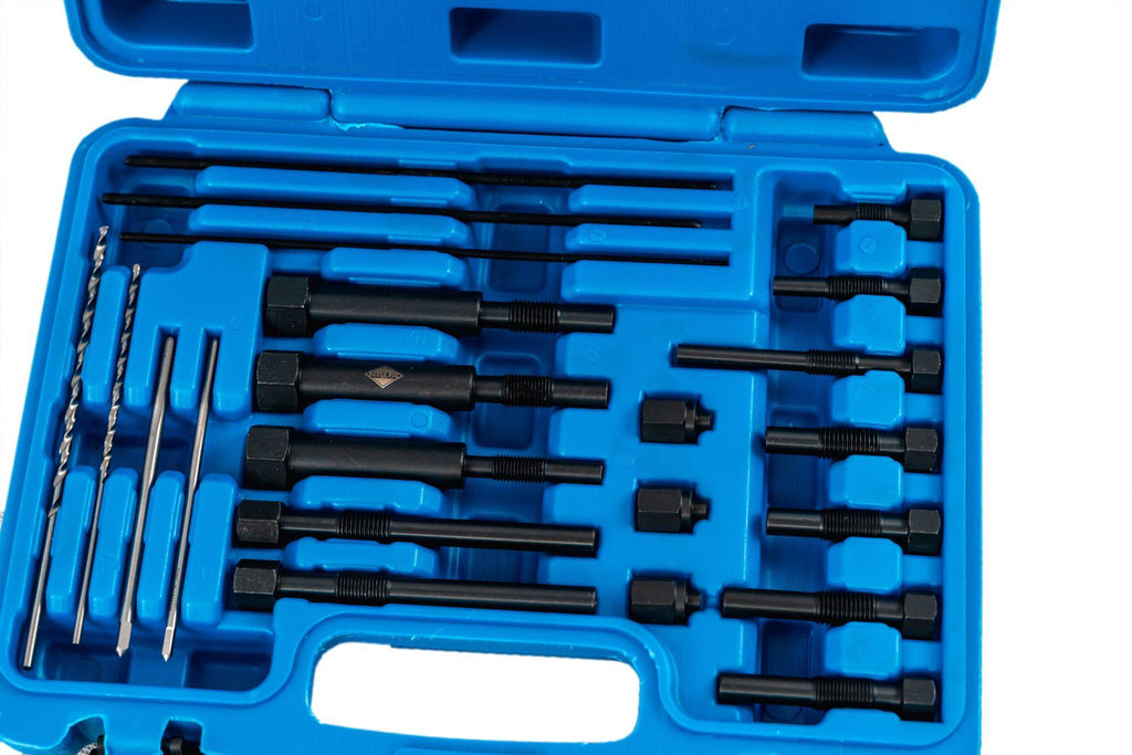 Trusa extras miez bujii incandescente rupte, extractor bujii rupte m8 si m10 - Bjc tools