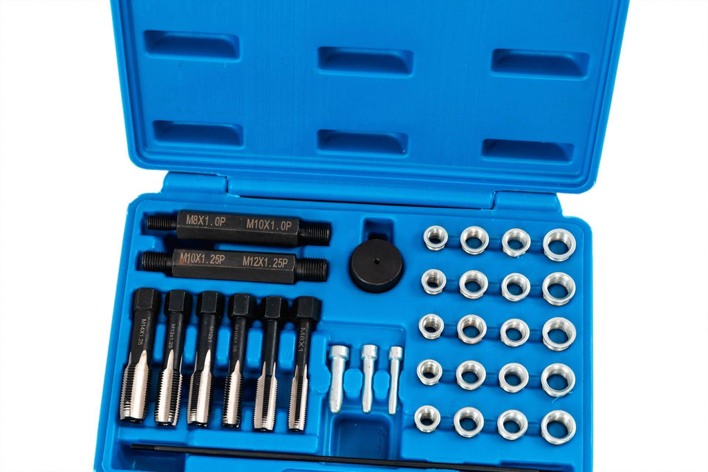 Trusa reparatie filet bujii m8 m10 m12 m14 - Bjc tools