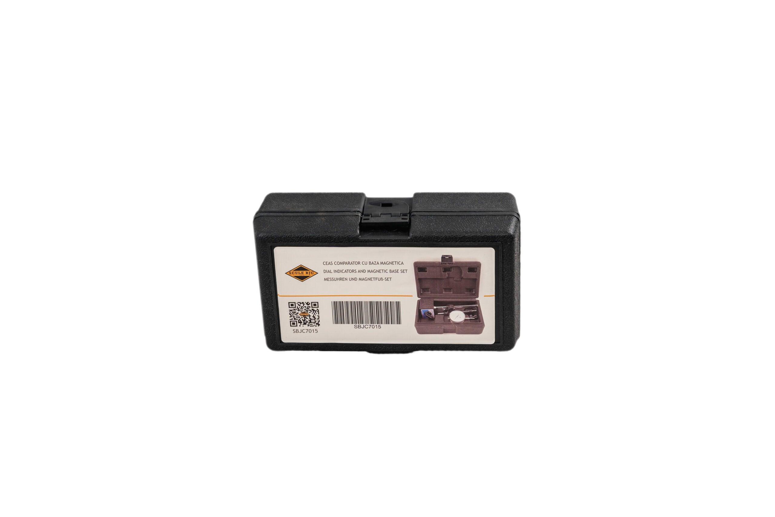 Ceas comparator cu baza magnetica,Set Ceas Comparator Mecanic 0-10mm și Suport Magnetic Universal Imagine secundară a produsului