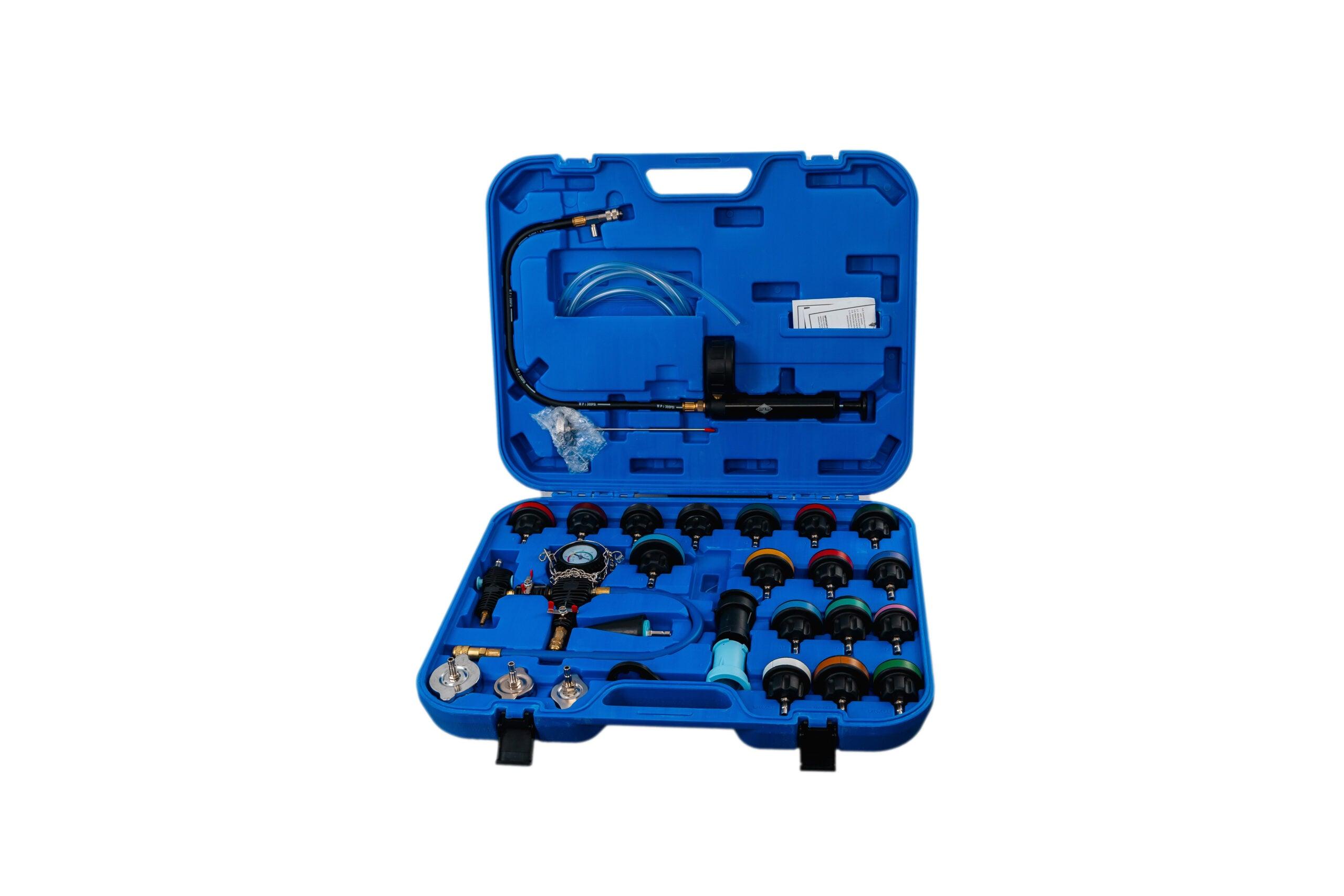 Tester radiatoare , tester sistem racire ,trusa aerisire si umplere sistem de racire - Bjc tools Imagine principală a produsului